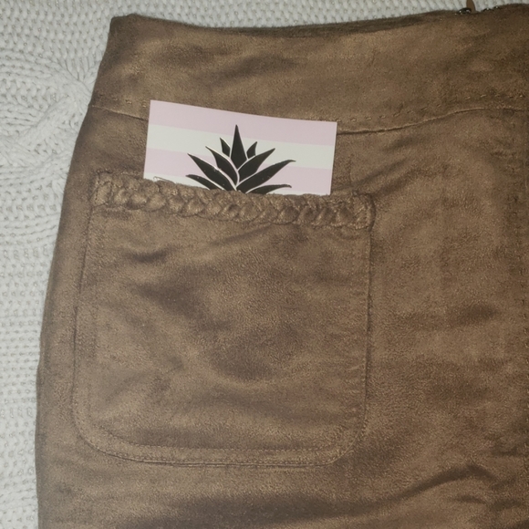 Cato tan skirt - Picture 3 of 4